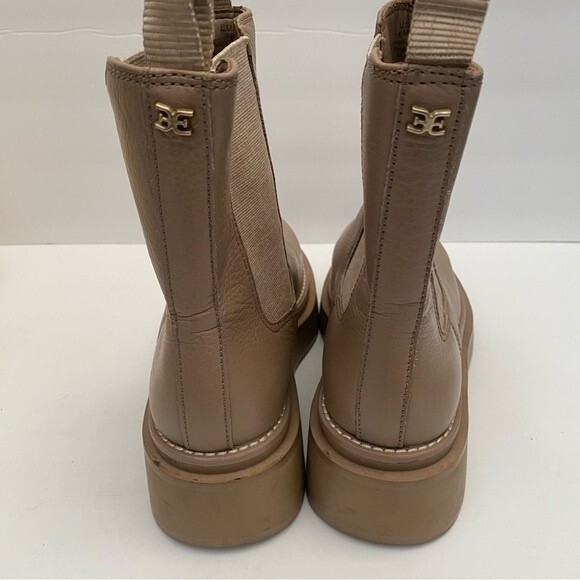 SAM EDELMAN Kolton Cedarwood Leather Chelsea Boot Size 6 - Picture 8 of 14